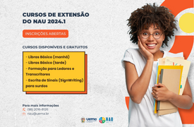 Cursos de Extensão NAU/UEMA 2024.1