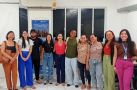 NAU recebe visita de estagiários de Pedagogia e promove aproximação com a prática inclusiva