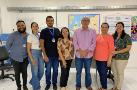 Ex-reitor da UEMA, Prof. César Pires, visita o NAU e acompanha avanços em acessibilidade e inclusão