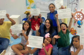 Curso de Libras Para Crianças encerra com apresentações musicais e muita alegria