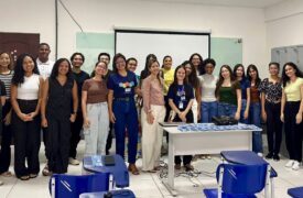 NAU promove palestra sobre saúde mental e convivência universitária para calouros de Medicina Veterinária