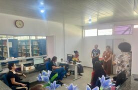 NAU realiza formação sobre acessibilidade para equipe da Biblioteca Central
